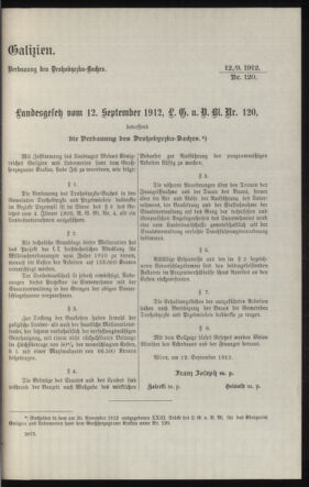 Verordnungsblatt des k.k. Ministeriums des Innern. Beibl.. Beiblatt zu dem Verordnungsblatte des k.k. Ministeriums des Innern. Angelegenheiten der staatlichen Veterinärverwaltung. (etc.) 19130930 Seite: 39