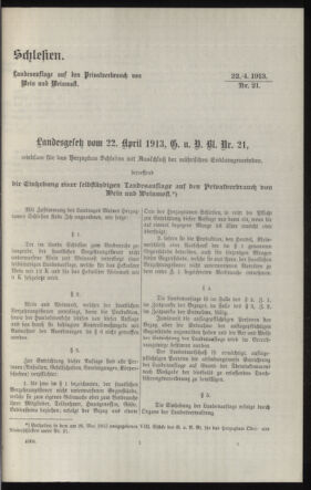 Verordnungsblatt des k.k. Ministeriums des Innern. Beibl.. Beiblatt zu dem Verordnungsblatte des k.k. Ministeriums des Innern. Angelegenheiten der staatlichen Veterinärverwaltung. (etc.) 19130930 Seite: 395