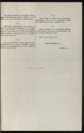 Verordnungsblatt des k.k. Ministeriums des Innern. Beibl.. Beiblatt zu dem Verordnungsblatte des k.k. Ministeriums des Innern. Angelegenheiten der staatlichen Veterinärverwaltung. (etc.) 19130930 Seite: 397