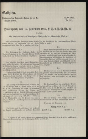 Verordnungsblatt des k.k. Ministeriums des Innern. Beibl.. Beiblatt zu dem Verordnungsblatte des k.k. Ministeriums des Innern. Angelegenheiten der staatlichen Veterinärverwaltung. (etc.) 19130930 Seite: 41