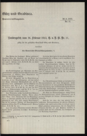 Verordnungsblatt des k.k. Ministeriums des Innern. Beibl.. Beiblatt zu dem Verordnungsblatte des k.k. Ministeriums des Innern. Angelegenheiten der staatlichen Veterinärverwaltung. (etc.) 19130930 Seite: 45