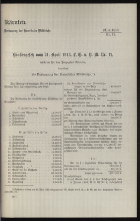 Verordnungsblatt des k.k. Ministeriums des Innern. Beibl.. Beiblatt zu dem Verordnungsblatte des k.k. Ministeriums des Innern. Angelegenheiten der staatlichen Veterinärverwaltung. (etc.) 19130930 Seite: 57