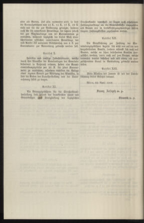 Verordnungsblatt des k.k. Ministeriums des Innern. Beibl.. Beiblatt zu dem Verordnungsblatte des k.k. Ministeriums des Innern. Angelegenheiten der staatlichen Veterinärverwaltung. (etc.) 19131031 Seite: 138