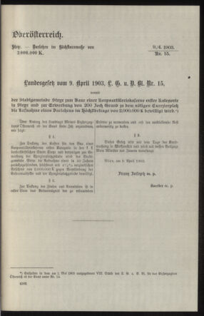 Verordnungsblatt des k.k. Ministeriums des Innern. Beibl.. Beiblatt zu dem Verordnungsblatte des k.k. Ministeriums des Innern. Angelegenheiten der staatlichen Veterinärverwaltung. (etc.) 19131115 Seite: 103