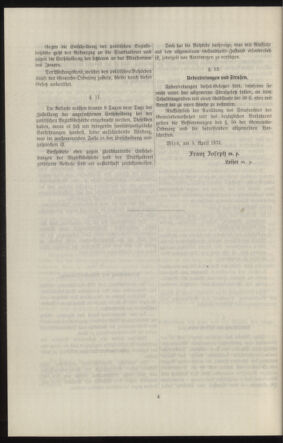 Verordnungsblatt des k.k. Ministeriums des Innern. Beibl.. Beiblatt zu dem Verordnungsblatte des k.k. Ministeriums des Innern. Angelegenheiten der staatlichen Veterinärverwaltung. (etc.) 19131115 Seite: 154