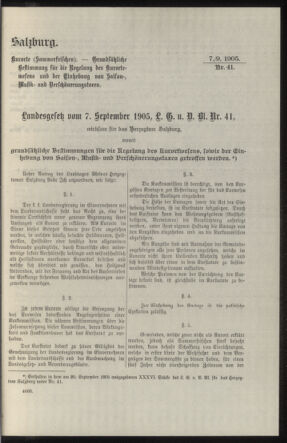 Verordnungsblatt des k.k. Ministeriums des Innern. Beibl.. Beiblatt zu dem Verordnungsblatte des k.k. Ministeriums des Innern. Angelegenheiten der staatlichen Veterinärverwaltung. (etc.) 19131115 Seite: 505