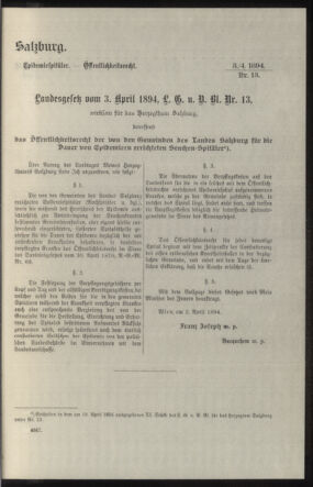 Verordnungsblatt des k.k. Ministeriums des Innern. Beibl.. Beiblatt zu dem Verordnungsblatte des k.k. Ministeriums des Innern. Angelegenheiten der staatlichen Veterinärverwaltung. (etc.) 19131115 Seite: 507