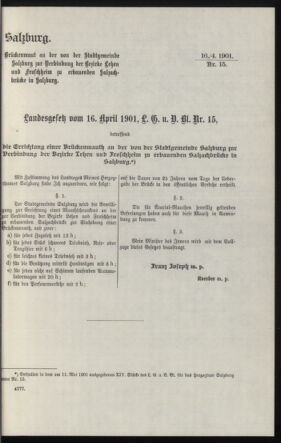 Verordnungsblatt des k.k. Ministeriums des Innern. Beibl.. Beiblatt zu dem Verordnungsblatte des k.k. Ministeriums des Innern. Angelegenheiten der staatlichen Veterinärverwaltung. (etc.) 19131130 Seite: 261