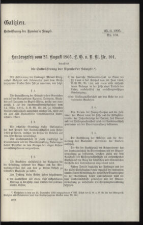 Verordnungsblatt des k.k. Ministeriums des Innern. Beibl.. Beiblatt zu dem Verordnungsblatte des k.k. Ministeriums des Innern. Angelegenheiten der staatlichen Veterinärverwaltung. (etc.) 19131215 Seite: 129