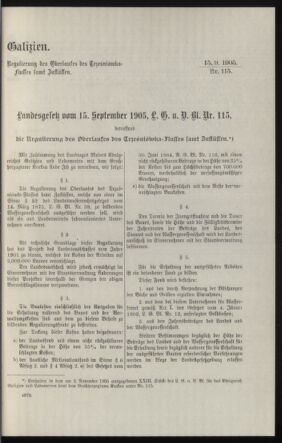 Verordnungsblatt des k.k. Ministeriums des Innern. Beibl.. Beiblatt zu dem Verordnungsblatte des k.k. Ministeriums des Innern. Angelegenheiten der staatlichen Veterinärverwaltung. (etc.) 19131215 Seite: 131