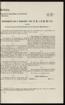 Verordnungsblatt des k.k. Ministeriums des Innern. Beibl.. Beiblatt zu dem Verordnungsblatte des k.k. Ministeriums des Innern. Angelegenheiten der staatlichen Veterinärverwaltung. (etc.) 19131215 Seite: 193