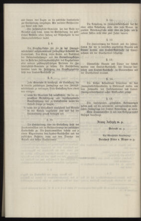 Verordnungsblatt des k.k. Ministeriums des Innern. Beibl.. Beiblatt zu dem Verordnungsblatte des k.k. Ministeriums des Innern. Angelegenheiten der staatlichen Veterinärverwaltung. (etc.) 19131215 Seite: 258