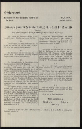 Verordnungsblatt des k.k. Ministeriums des Innern. Beibl.. Beiblatt zu dem Verordnungsblatte des k.k. Ministeriums des Innern. Angelegenheiten der staatlichen Veterinärverwaltung. (etc.) 19131215 Seite: 467