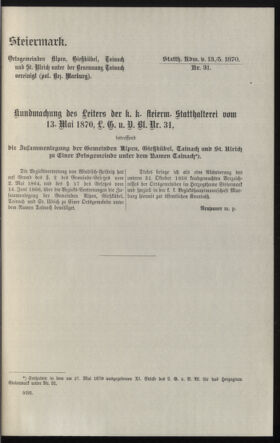 Verordnungsblatt des k.k. Ministeriums des Innern. Beibl.. Beiblatt zu dem Verordnungsblatte des k.k. Ministeriums des Innern. Angelegenheiten der staatlichen Veterinärverwaltung. (etc.) 19131231 Seite: 109