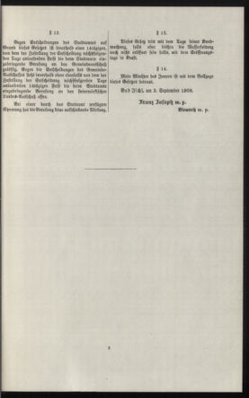 Verordnungsblatt des k.k. Ministeriums des Innern. Beibl.. Beiblatt zu dem Verordnungsblatte des k.k. Ministeriums des Innern. Angelegenheiten der staatlichen Veterinärverwaltung. (etc.) 19131231 Seite: 235