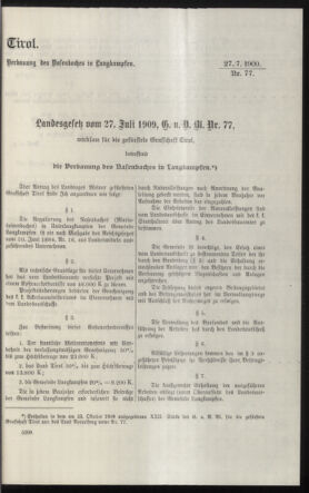 Verordnungsblatt des k.k. Ministeriums des Innern. Beibl.. Beiblatt zu dem Verordnungsblatte des k.k. Ministeriums des Innern. Angelegenheiten der staatlichen Veterinärverwaltung. (etc.) 19131231 Seite: 427