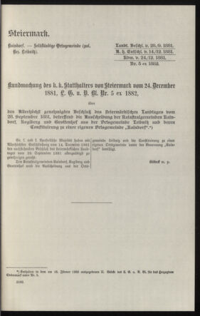 Verordnungsblatt des k.k. Ministeriums des Innern. Beibl.. Beiblatt zu dem Verordnungsblatte des k.k. Ministeriums des Innern. Angelegenheiten der staatlichen Veterinärverwaltung. (etc.) 19131231 Seite: 49