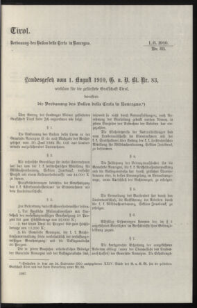 Verordnungsblatt des k.k. Ministeriums des Innern. Beibl.. Beiblatt zu dem Verordnungsblatte des k.k. Ministeriums des Innern. Angelegenheiten der staatlichen Veterinärverwaltung. (etc.) 19131231 Seite: 545