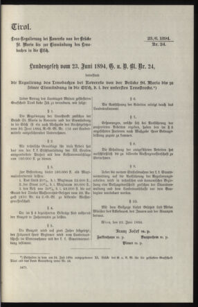 Verordnungsblatt des k.k. Ministeriums des Innern. Beibl.. Beiblatt zu dem Verordnungsblatte des k.k. Ministeriums des Innern. Angelegenheiten der staatlichen Veterinärverwaltung. (etc.) 19140115 Seite: 243