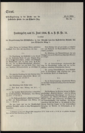 Verordnungsblatt des k.k. Ministeriums des Innern. Beibl.. Beiblatt zu dem Verordnungsblatte des k.k. Ministeriums des Innern. Angelegenheiten der staatlichen Veterinärverwaltung. (etc.) 19140115 Seite: 255