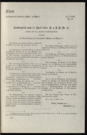 Verordnungsblatt des k.k. Ministeriums des Innern. Beibl.. Beiblatt zu dem Verordnungsblatte des k.k. Ministeriums des Innern. Angelegenheiten der staatlichen Veterinärverwaltung. (etc.) 19140115 Seite: 297