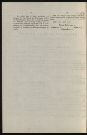 Verordnungsblatt des k.k. Ministeriums des Innern. Beibl.. Beiblatt zu dem Verordnungsblatte des k.k. Ministeriums des Innern. Angelegenheiten der staatlichen Veterinärverwaltung. (etc.) 19140115 Seite: 324