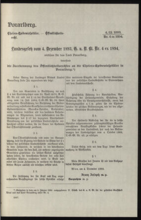 Verordnungsblatt des k.k. Ministeriums des Innern. Beibl.. Beiblatt zu dem Verordnungsblatte des k.k. Ministeriums des Innern. Angelegenheiten der staatlichen Veterinärverwaltung. (etc.) 19140115 Seite: 427