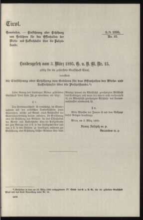 Verordnungsblatt des k.k. Ministeriums des Innern. Beibl.. Beiblatt zu dem Verordnungsblatte des k.k. Ministeriums des Innern. Angelegenheiten der staatlichen Veterinärverwaltung. (etc.) 19140115 Seite: 49