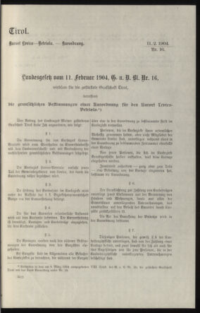 Verordnungsblatt des k.k. Ministeriums des Innern. Beibl.. Beiblatt zu dem Verordnungsblatte des k.k. Ministeriums des Innern. Angelegenheiten der staatlichen Veterinärverwaltung. (etc.) 19140115 Seite: 65