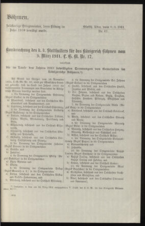 Verordnungsblatt des k.k. Ministeriums des Innern. Beibl.. Beiblatt zu dem Verordnungsblatte des k.k. Ministeriums des Innern. Angelegenheiten der staatlichen Veterinärverwaltung. (etc.) 19140131 Seite: 103