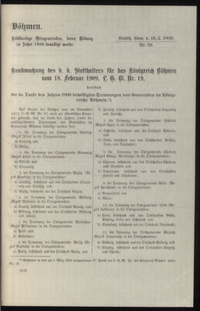 Verordnungsblatt des k.k. Ministeriums des Innern. Beibl.. Beiblatt zu dem Verordnungsblatte des k.k. Ministeriums des Innern. Angelegenheiten der staatlichen Veterinärverwaltung. (etc.) 19140131 Seite: 99