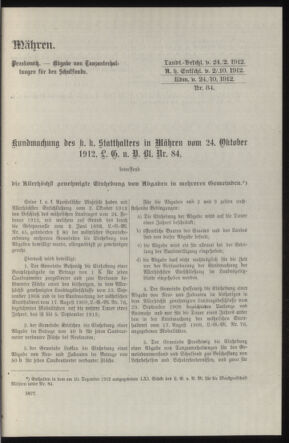 Verordnungsblatt des k.k. Ministeriums des Innern. Beibl.. Beiblatt zu dem Verordnungsblatte des k.k. Ministeriums des Innern. Angelegenheiten der staatlichen Veterinärverwaltung. (etc.) 19140315 Seite: 13