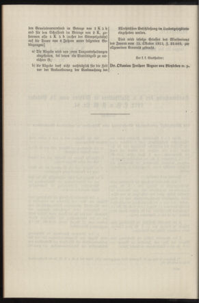 Verordnungsblatt des k.k. Ministeriums des Innern. Beibl.. Beiblatt zu dem Verordnungsblatte des k.k. Ministeriums des Innern. Angelegenheiten der staatlichen Veterinärverwaltung. (etc.) 19140315 Seite: 14