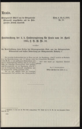 Verordnungsblatt des k.k. Ministeriums des Innern. Beibl.. Beiblatt zu dem Verordnungsblatte des k.k. Ministeriums des Innern. Angelegenheiten der staatlichen Veterinärverwaltung. (etc.) 19140315 Seite: 149