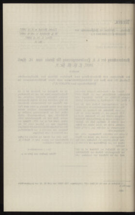 Verordnungsblatt des k.k. Ministeriums des Innern. Beibl.. Beiblatt zu dem Verordnungsblatte des k.k. Ministeriums des Innern. Angelegenheiten der staatlichen Veterinärverwaltung. (etc.) 19140315 Seite: 186