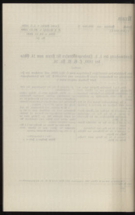 Verordnungsblatt des k.k. Ministeriums des Innern. Beibl.. Beiblatt zu dem Verordnungsblatte des k.k. Ministeriums des Innern. Angelegenheiten der staatlichen Veterinärverwaltung. (etc.) 19140315 Seite: 190