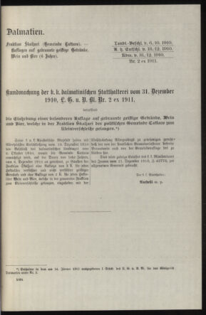 Verordnungsblatt des k.k. Ministeriums des Innern. Beibl.. Beiblatt zu dem Verordnungsblatte des k.k. Ministeriums des Innern. Angelegenheiten der staatlichen Veterinärverwaltung. (etc.) 19140315 Seite: 253