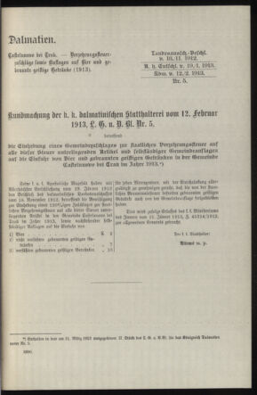 Verordnungsblatt des k.k. Ministeriums des Innern. Beibl.. Beiblatt zu dem Verordnungsblatte des k.k. Ministeriums des Innern. Angelegenheiten der staatlichen Veterinärverwaltung. (etc.) 19140315 Seite: 265