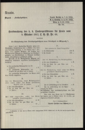 Verordnungsblatt des k.k. Ministeriums des Innern. Beibl.. Beiblatt zu dem Verordnungsblatte des k.k. Ministeriums des Innern. Angelegenheiten der staatlichen Veterinärverwaltung. (etc.) 19140315 Seite: 293