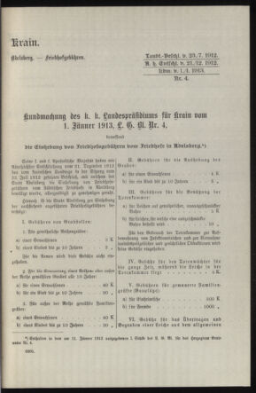 Verordnungsblatt des k.k. Ministeriums des Innern. Beibl.. Beiblatt zu dem Verordnungsblatte des k.k. Ministeriums des Innern. Angelegenheiten der staatlichen Veterinärverwaltung. (etc.) 19140315 Seite: 295