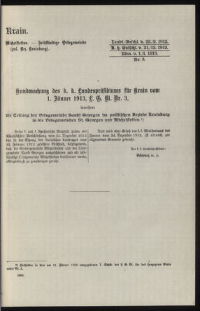 Verordnungsblatt des k.k. Ministeriums des Innern. Beibl.. Beiblatt zu dem Verordnungsblatte des k.k. Ministeriums des Innern. Angelegenheiten der staatlichen Veterinärverwaltung. (etc.) 19140315 Seite: 49