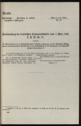 Verordnungsblatt des k.k. Ministeriums des Innern. Beibl.. Beiblatt zu dem Verordnungsblatte des k.k. Ministeriums des Innern. Angelegenheiten der staatlichen Veterinärverwaltung. (etc.) 19140315 Seite: 603