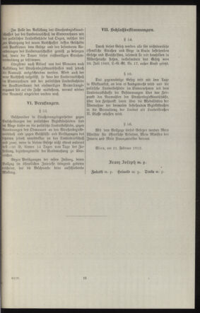 Verordnungsblatt des k.k. Ministeriums des Innern. Beibl.. Beiblatt zu dem Verordnungsblatte des k.k. Ministeriums des Innern. Angelegenheiten der staatlichen Veterinärverwaltung. (etc.) 19140315 Seite: 677