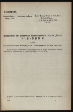 Verordnungsblatt des k.k. Ministeriums des Innern. Beibl.. Beiblatt zu dem Verordnungsblatte des k.k. Ministeriums des Innern. Angelegenheiten der staatlichen Veterinärverwaltung. (etc.) 19140315 Seite: 9