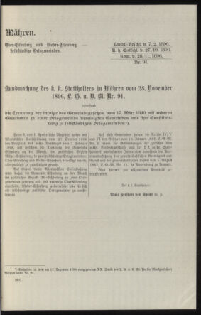 Verordnungsblatt des k.k. Ministeriums des Innern. Beibl.. Beiblatt zu dem Verordnungsblatte des k.k. Ministeriums des Innern. Angelegenheiten der staatlichen Veterinärverwaltung. (etc.) 19140315 Seite: 97