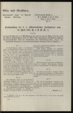 Verordnungsblatt des k.k. Ministeriums des Innern. Beibl.. Beiblatt zu dem Verordnungsblatte des k.k. Ministeriums des Innern. Angelegenheiten der staatlichen Veterinärverwaltung. (etc.) 19140430 Seite: 107