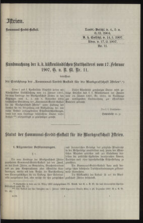 Verordnungsblatt des k.k. Ministeriums des Innern. Beibl.. Beiblatt zu dem Verordnungsblatte des k.k. Ministeriums des Innern. Angelegenheiten der staatlichen Veterinärverwaltung. (etc.) 19140430 Seite: 217