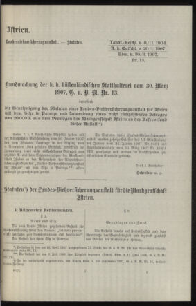 Verordnungsblatt des k.k. Ministeriums des Innern. Beibl.. Beiblatt zu dem Verordnungsblatte des k.k. Ministeriums des Innern. Angelegenheiten der staatlichen Veterinärverwaltung. (etc.) 19140430 Seite: 241