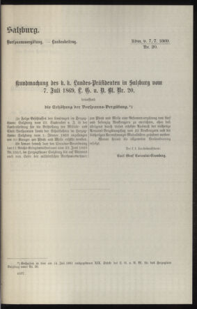 Verordnungsblatt des k.k. Ministeriums des Innern. Beibl.. Beiblatt zu dem Verordnungsblatte des k.k. Ministeriums des Innern. Angelegenheiten der staatlichen Veterinärverwaltung. (etc.) 19140430 Seite: 269