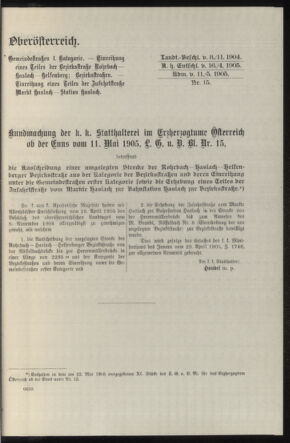 Verordnungsblatt des k.k. Ministeriums des Innern. Beibl.. Beiblatt zu dem Verordnungsblatte des k.k. Ministeriums des Innern. Angelegenheiten der staatlichen Veterinärverwaltung. (etc.) 19140430 Seite: 529